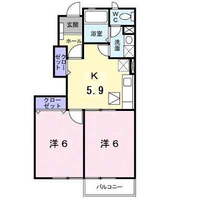 ガーデンヒルズⅡ番館 102【管理NO：1-012320401-01020】 ★家具家電は申し込み後に搬入しますの物件画像