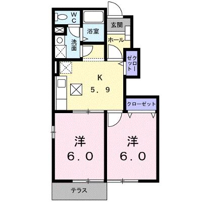 ドマーニＡ 103【管理NO：1-011917101-01030】 ★家具家電は申し込み後に搬入します 2026年08月上旬入居可能の物件画像