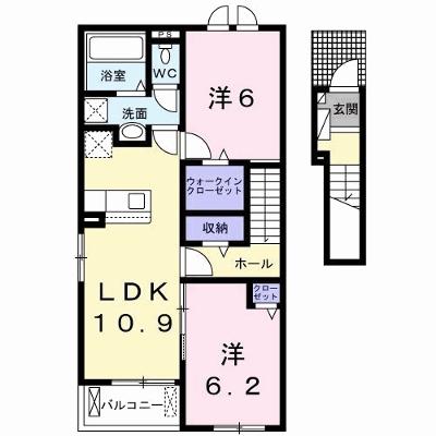 ロータス田川１ 205【管理NO：1-026882401-02040】 ★家具家電は申し込み後に搬入します★の物件画像