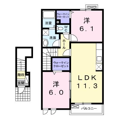 グランド　アルブル　Ⅰ 202【管理NO：1-019741201-02020】 ★家具家電は申し込み後に搬入します 2026年08月中旬入居可能の物件画像