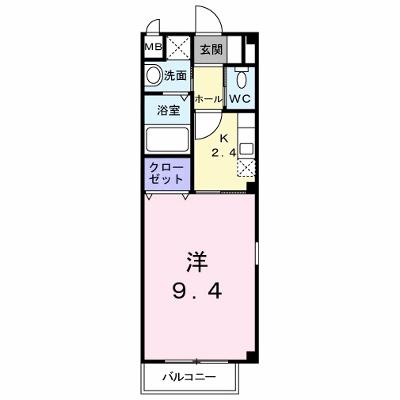 カレント上吉田ⅠＡ 101【管理NO：1-013663901-01010】 ★家具家電は申し込み後に搬入します★の物件画像