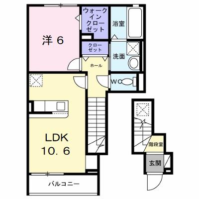 ラ・ポーズ葛原 203【管理NO：1-028509601-02030】 ★家具家電は申し込み後に搬入します 2026年09月下旬入居可能の物件画像