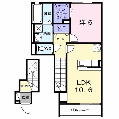 ラ・ポーズ葛原 202【管理NO：1-028509601-02020】 ★家具家電は申し込み後に搬入します 2026年09月下旬入居可能の物件画像