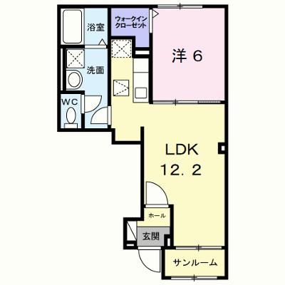ラ・ポーズ葛原 102【管理NO：1-028509601-01020】 ★家具家電は申し込み後に搬入します 2026年09月下旬入居可能の物件画像