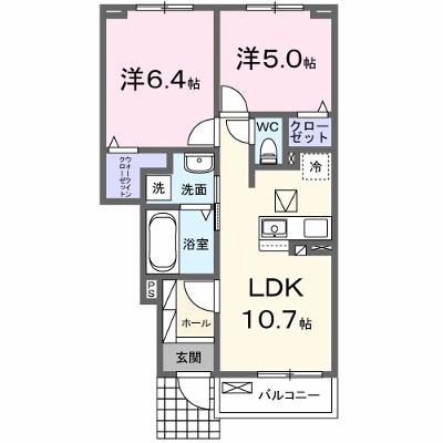 ウエストアヴェニュー行橋 103【管理NO：1-027677401-01030】 ★家具家電は申し込み後に搬入します★ ★2026年08月中旬入居可能★の物件画像
