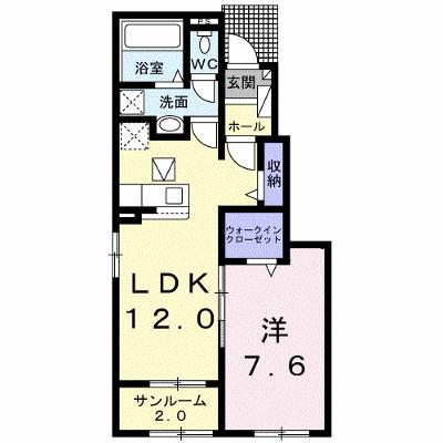 ヒカルサ行橋　Ⅱ 102【管理NO：1-027500602-01020】 ★家具家電は申し込み後に搬入します★の物件画像