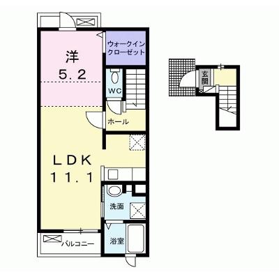 ピース　ライフ 202【管理NO：1-024165701-02020】 ★家具家電は申し込み後に搬入します 2026年08月中旬入居可能の物件画像