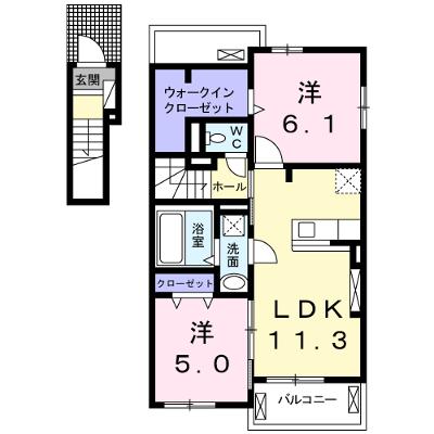 コスモス　Ａ 201【管理NO：1-024048701-02010】 ★家具家電は申し込み後に搬入しますの物件画像