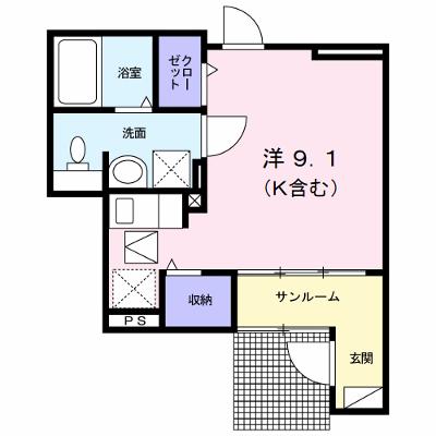 ラディアント・北方 102【管理NO：1-022204101-01020】 ★家具家電は申し込み後に搬入します★の物件画像