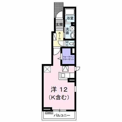 スプリング・外園Ｂ 101【管理NO：1-022182902-01010】 ★家具家電は申し込み後に搬入します★の物件画像