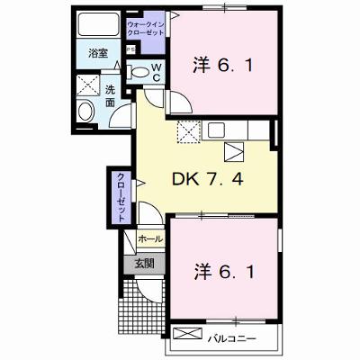 ヴァーサＴＭⅡ　Ｂ 102【管理NO：1-018954602-01020】 ★家具家電は申し込み後に搬入しますの物件画像