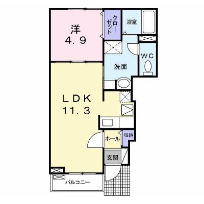 ＩＳＬＡＮＤ　津田Ａ 103【管理NO：1-018875001-01030】 ★家具家電は申し込み後に搬入します 2026年08月上旬入居可能の物件画像