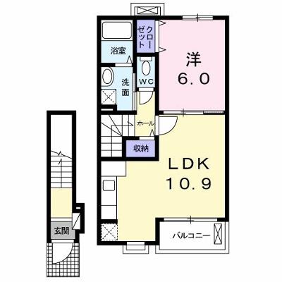 エテルノカーサ門司港 202【管理NO：1-017603301-02020】 ★家具家電は申し込み後に搬入します★の物件画像