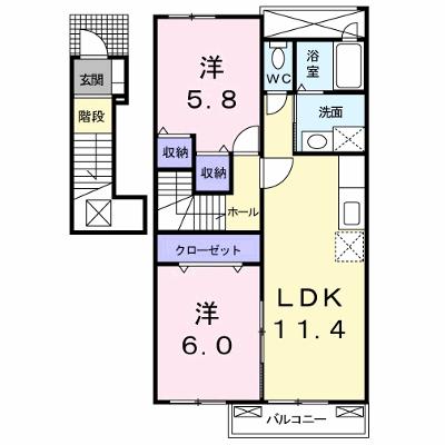 サニー・ハウス 203【管理NO：1-014875601-02030】 ★家具家電は申し込み後に搬入します★の物件画像