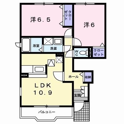 クリスマスローズⅡ 101【管理NO：1-012719601-01010】 ★家具家電は申し込み後に搬入しますの物件画像