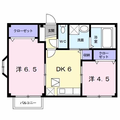 フィオーレ長行西 105【管理NO：1-012227501-01040】 ★家具家電は申し込み後に搬入します★の物件画像