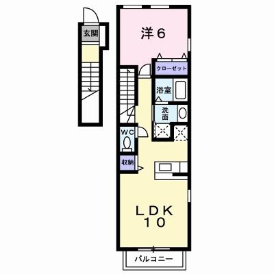 ジャン・アヴニールＡ 201【管理NO：1-012206101-02010】 ★家具家電は申し込み後に搬入します★の物件画像