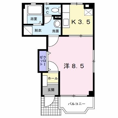 リブェール嵐山 105【管理NO：1-010649601-01040】 ★家具家電は申し込み後に搬入します★の物件画像