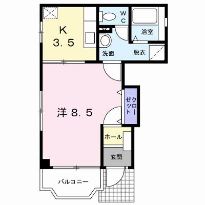 リブェール嵐山 101【管理NO：1-010649601-01010】 ★家具家電は申し込み後に搬入します★の物件画像