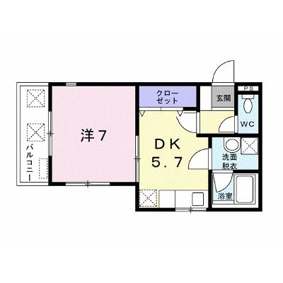 エスティ岬の山 301【管理NO：1-099209701-03010】 ★家具家電は申し込み後に搬入します★の物件画像