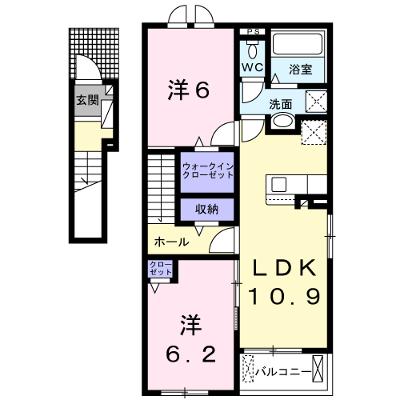 ＰＡＲＫＳＩＤＥ　ＣＯＵＲＴⅣ 201【管理NO：1-026677404-02010】 ★家具家電は申し込み後に搬入します★の物件画像