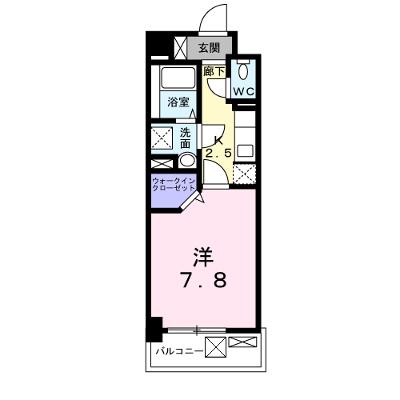 ロータス青山２ 202【管理NO：1-026205602-02020】 ★家具家電は申し込み後に搬入します★の物件画像