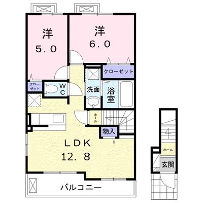 ベストライフ野面Ⅱ 201【管理NO：1-025091402-02010】 ★家具家電は申し込み後に搬入します★ ★2026年08月下旬入居可能★の物件画像