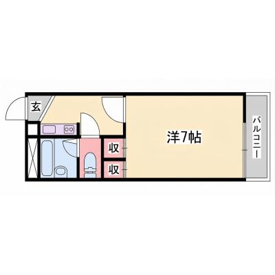 【M125】姫路バイパス車3分/駐車場1台無料🚙車移動のビジネス拠点に最適◎コンビニ至近＆浴室乾燥機付きの快適1Kの物件画像