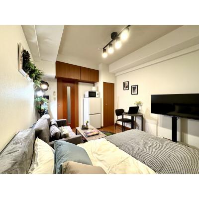 【ラグジュアリーライン】EC心斎橋EASTエリジオン④【こだわりインテリア・機能面重視の家具家電／堺筋本町駅　徒歩4分】の物件画像