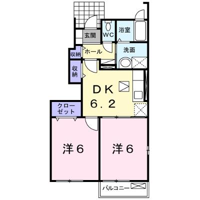 メゾングラースⅡ 101【管理NO：1-015430702-01010】 ★家具家電は申し込み後に搬入します★の物件画像