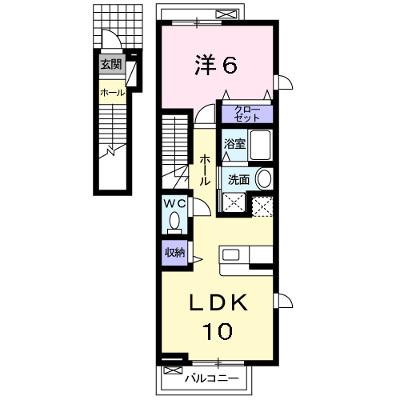 リアルエステートⅠ 201【管理NO：1-014288801-02010】 ★家具家電は申し込み後に搬入しますの物件画像
