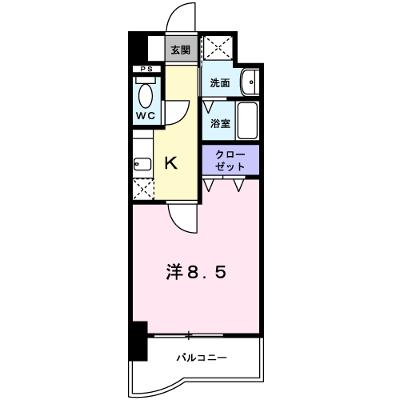 グランド・コスモ 802【管理NO：1-013784901-08020】 ★家具家電は申し込み後に搬入します★の物件画像