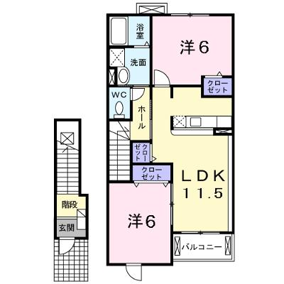 ライフサニー浅川Ⅲ 202【管理NO：1-013040503-02020】 ★家具家電は申し込み後に搬入します★の物件画像