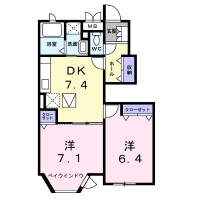 パエーゼ 103【管理NO：1-012974501-01030】 ★家具家電は申し込み後に搬入します★の物件画像