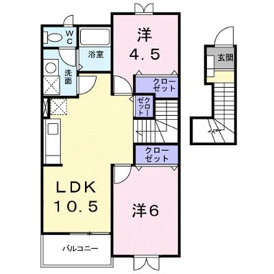 アメニティ 203【管理NO：1-011013101-02030】 ★家具家電は申し込み後に搬入します★の物件画像