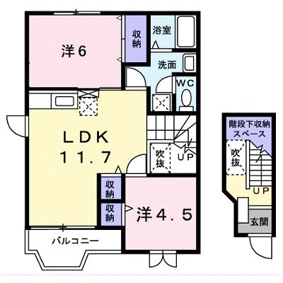 アネックスコートＢ 201【管理NO：1-010024802-02010】 ★家具家電は申し込み後に搬入しますの物件画像