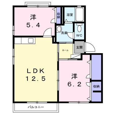 アクシス本城　Ｂ 204【管理NO：1-099448301-02020】 ★家具家電は申し込み後に搬入します★の物件画像