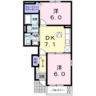 エテルノ　ハピネスＢ 103【管理NO：1-017003602-01030】 ★家具家電は申し込み後に搬入します★の物件画像