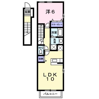 ランドコア木屋瀬 201【管理NO：1-014843501-02010】 ★家具家電は申し込み後に搬入します★の物件画像