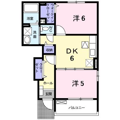 スターヒルズⅡ 102【管理NO：1-014524901-01020】 ★家具家電は申し込み後に搬入します★ ★2026年12月中旬入居可能★の物件画像