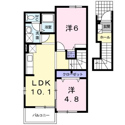ナイトビュウＢ 203【管理NO：1-013754002-02030】 ★家具家電は申し込み後に搬入します★の物件画像