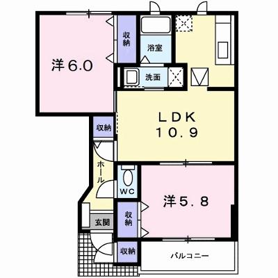 ヴァン・ティ・アン中の原Ｃ 101【管理NO：1-010975401-01010】 ★家具家電は申し込み後に搬入します★の物件画像