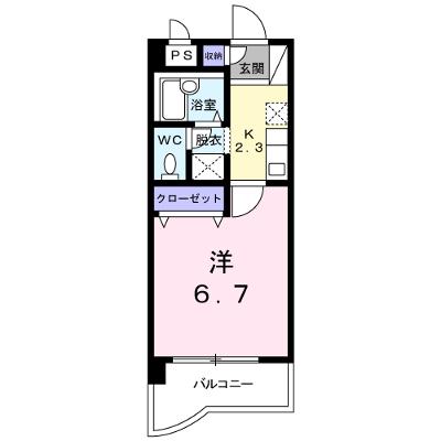 メゾン・ボーＤ 202【管理NO：1-009390701-02020】 ★家具家電は申し込み後に搬入します★の物件画像