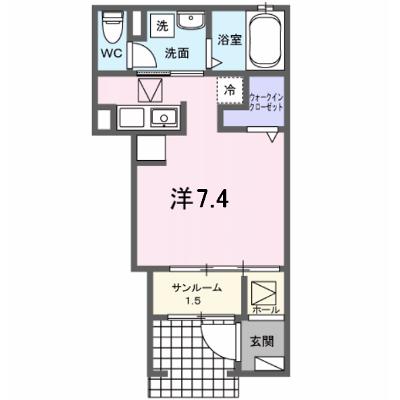 Ｃｏｗｂｅｌｌ　Ｃｏｕｒｔ 104【管理NO：1-027892301-01040】 ★家具家電は申し込み後に搬入します★の物件画像