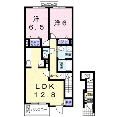 グローヴ・ガーデンＣ 203【管理NO：1-015068203-02030】 ★家具家電は申し込み後に搬入します★の物件画像