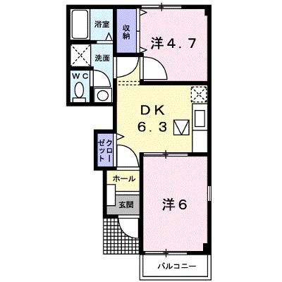 ジェネシス１番館 105【管理NO：1-013553301-01040】 ★家具家電は申し込み後に搬入します 2026年07月中旬入居可能の物件画像