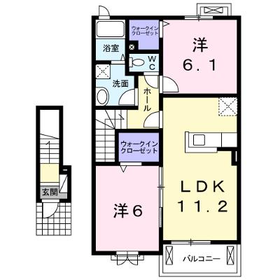 レジデンスＡ 204【管理NO：1-023927801-02040】 ★家具家電は申し込み後に搬入します★の物件画像