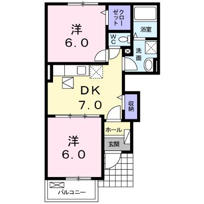 オレベアート 102【管理NO：1-019561701-01020】 ★家具家電は申し込み後に搬入します★の物件画像