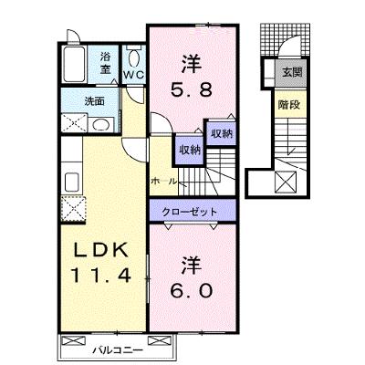 パレスヴィラＣ 202【管理NO：1-014643703-02020】 ★家具家電は申し込み後に搬入します★の物件画像