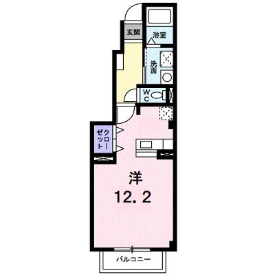 アヴェニールＢ 102【管理NO：1-012725002-01020】 ★家具家電は申し込み後に搬入します★の物件画像